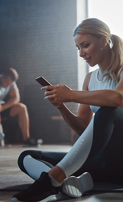 Woman Using Smartphone