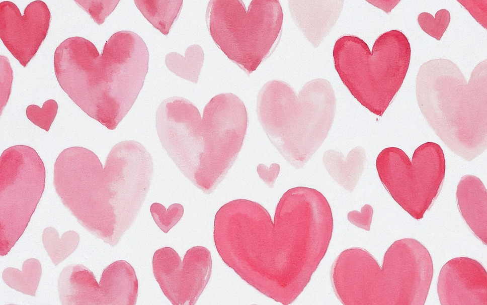 Pink Heart Pattern