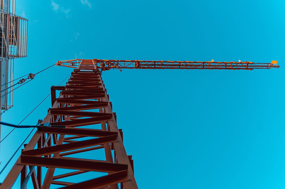 Construction Crane View