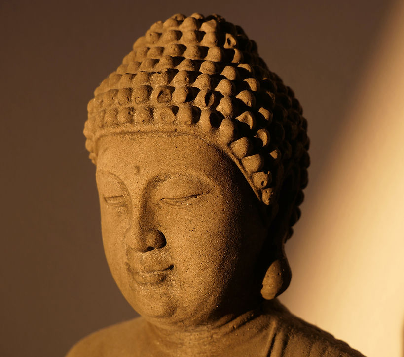 Buddha Statue Closeup