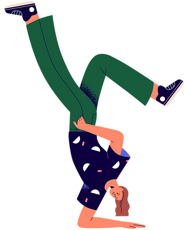 Person Doing Handstand