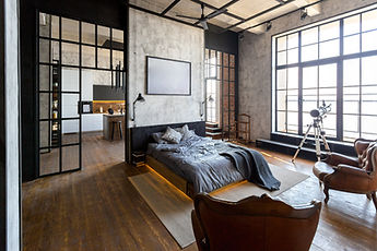 Modern Loft Bedroom