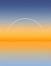 Minimalist Sunrise Artwork