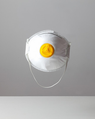 White face mask