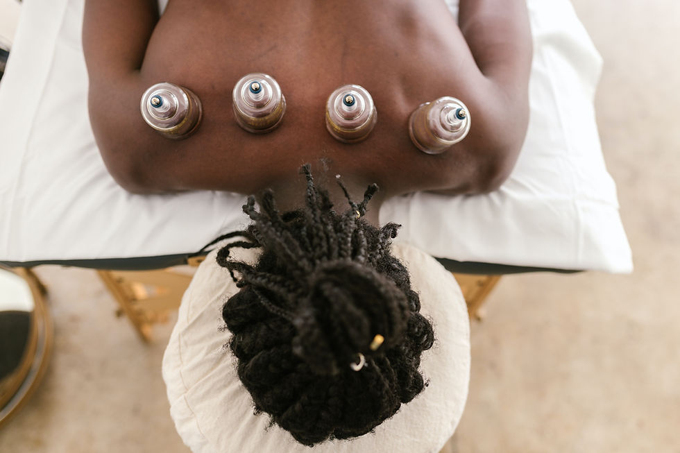 Cuppingtherapie sessie