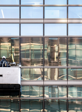 Limpieza de ventanas de edificios