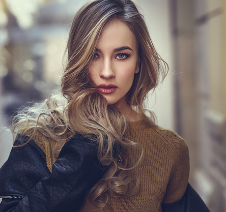 Portrait of a young person