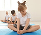 Children Practicing Yoga