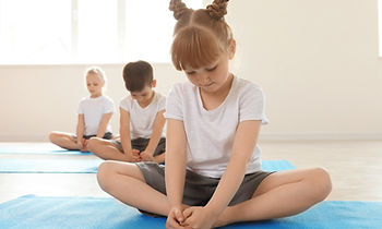 Children in Yoga Class