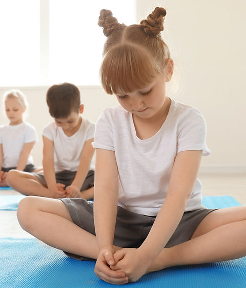Children in Yoga Class