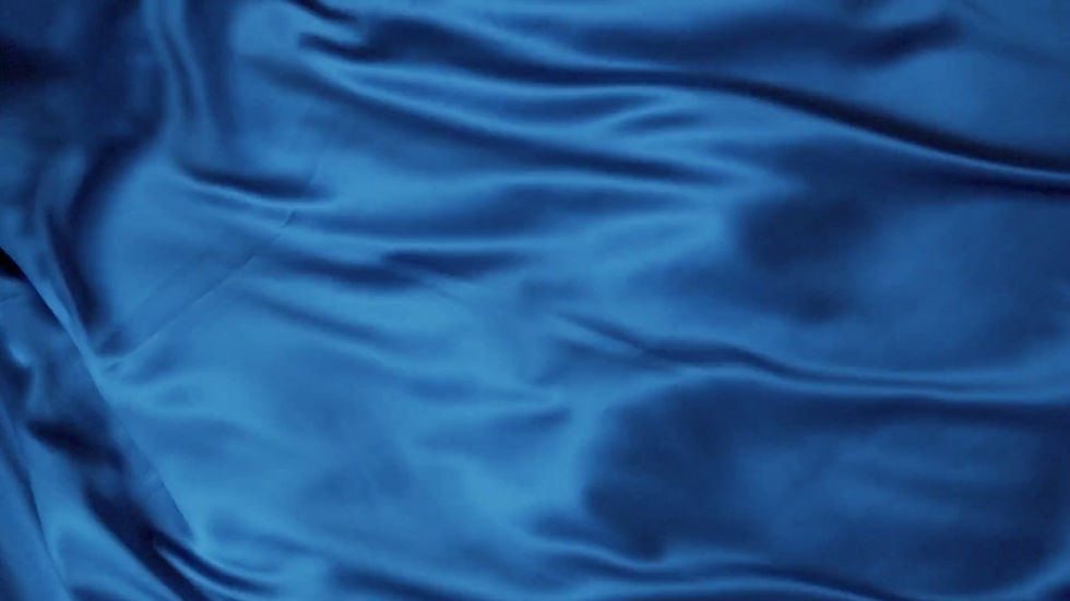 Flowing Blue Fabric