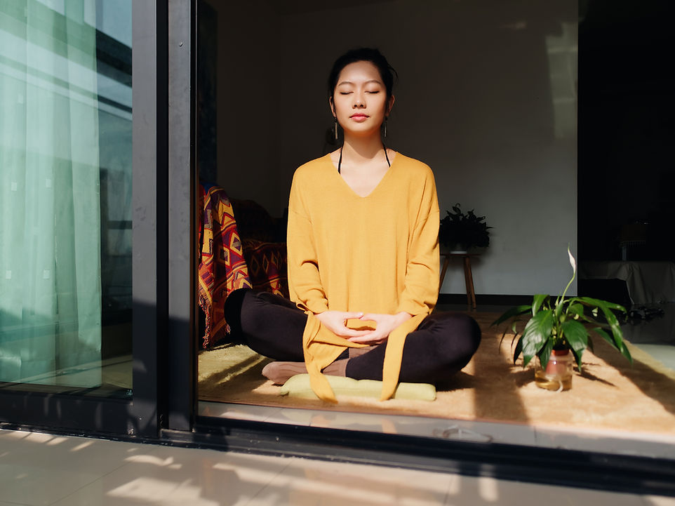 Meditating at Home