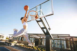 Basketball im Freien