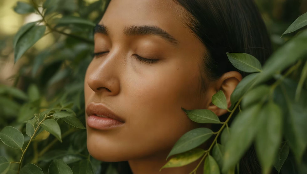 Portrait de nature sereine