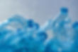 Crinkled plastic bottles