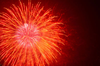 Red Fireworks