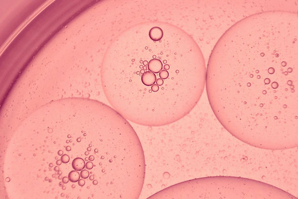Pink Oil Bubbles