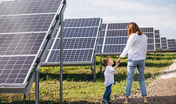 Interacción de paneles solares