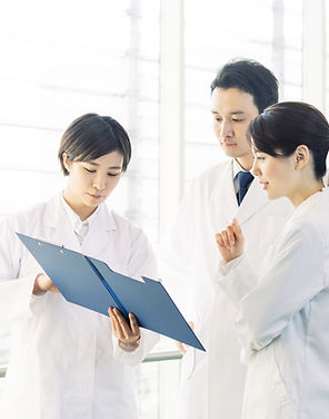 Doctors Analyzing File