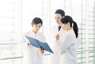 Doctors Analyzing File