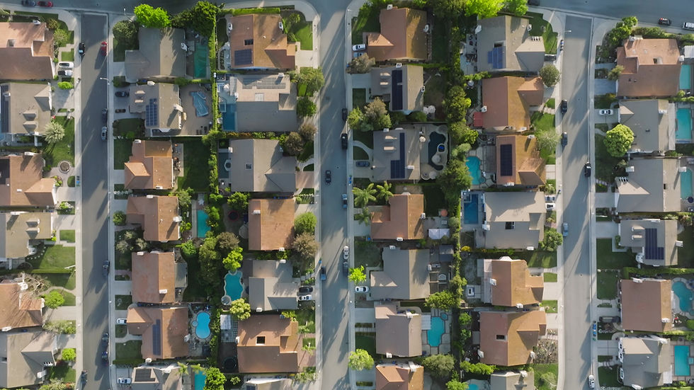 Residential Neighborhood Aerial