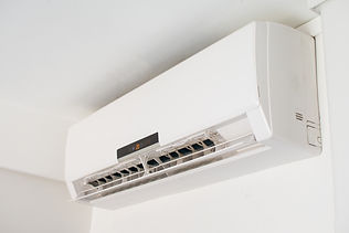 Low Angle View Of Air Conditioner