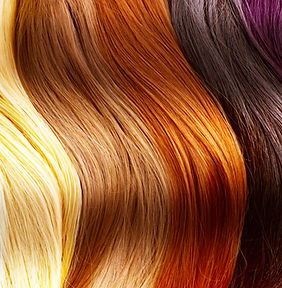 Colorful Hair Strands
