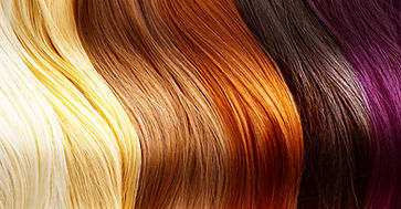 Colorful Hair Strands