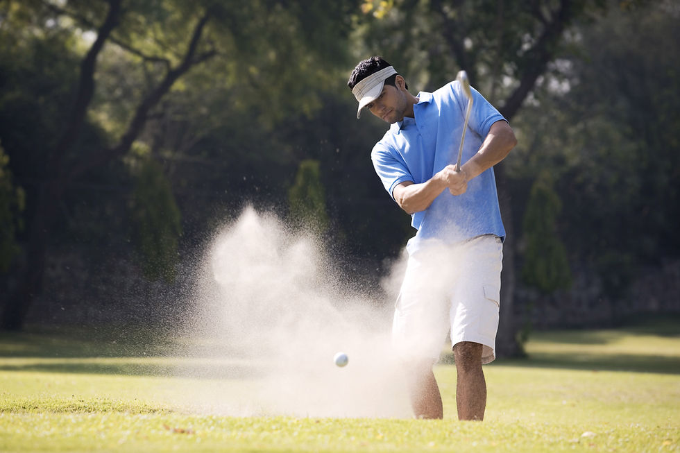 Playing Golf