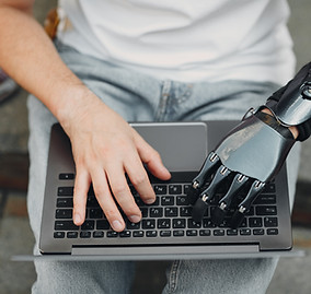 Typing with Prosthetic Hand