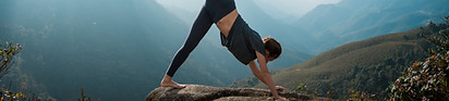 Outdoor yoga and mindful movement experience
