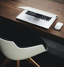 Therapy room for online sessions.