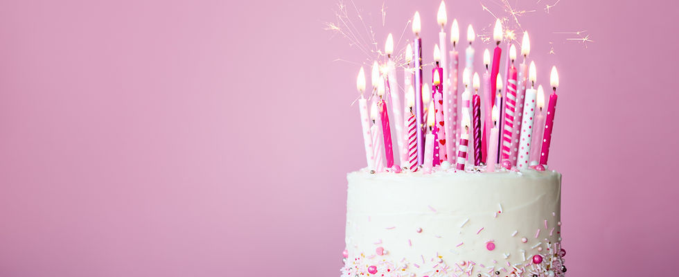 Birthday Cake with Candles