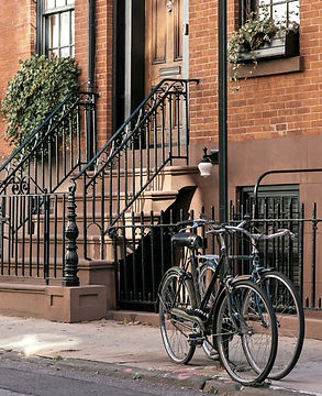 Townhouse Front Stoop
