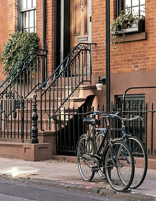Townhouse Front Stoop