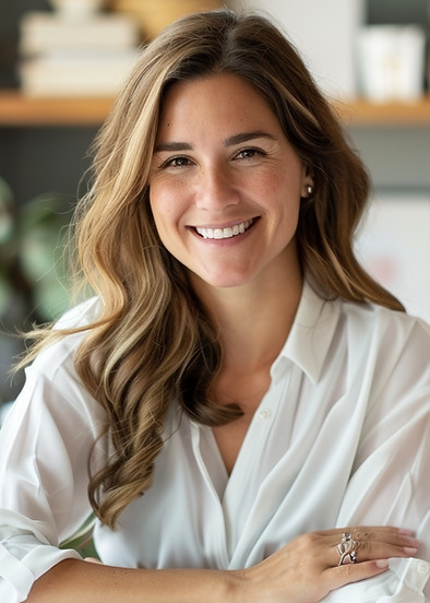 Smiling Woman Indoors