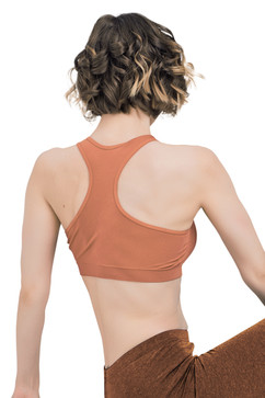 Orange Sports Bra
