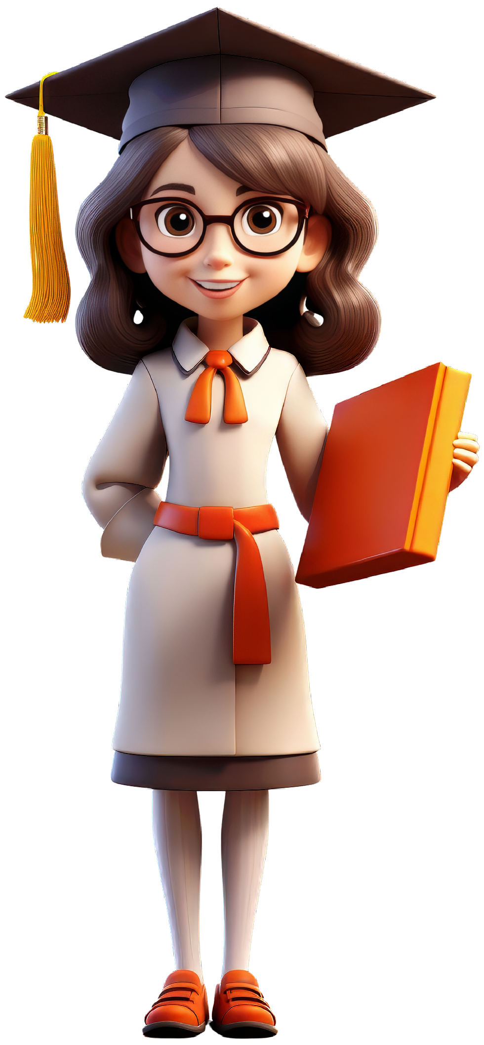 Graduation Cartoon Character