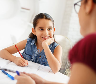 Helping Kid With Homework