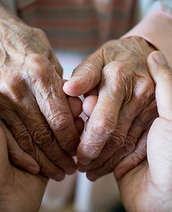 Young Hands Holding Old Hands