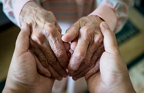 Young Hands Holding Old Hands
