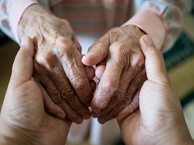 Young Hands Holding Old Hands