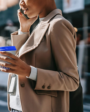 Woman on Phone
