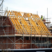 New roof construction