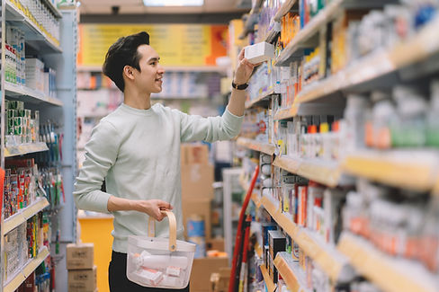 Shopping at Pharmacy