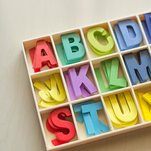 Colorful Alphabet Letters