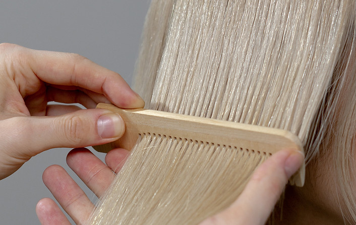 Combing Hair