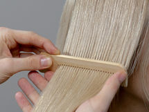 What is the structure of the hair?