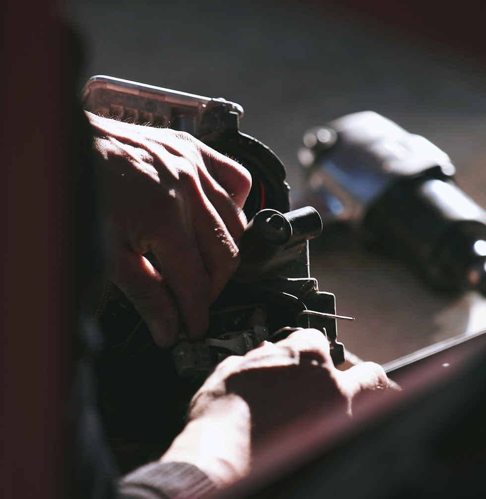 Hands Repairing Machinery