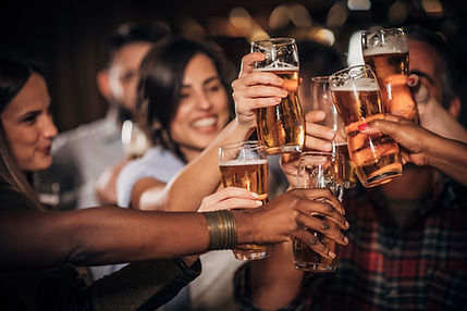Friends in Pub